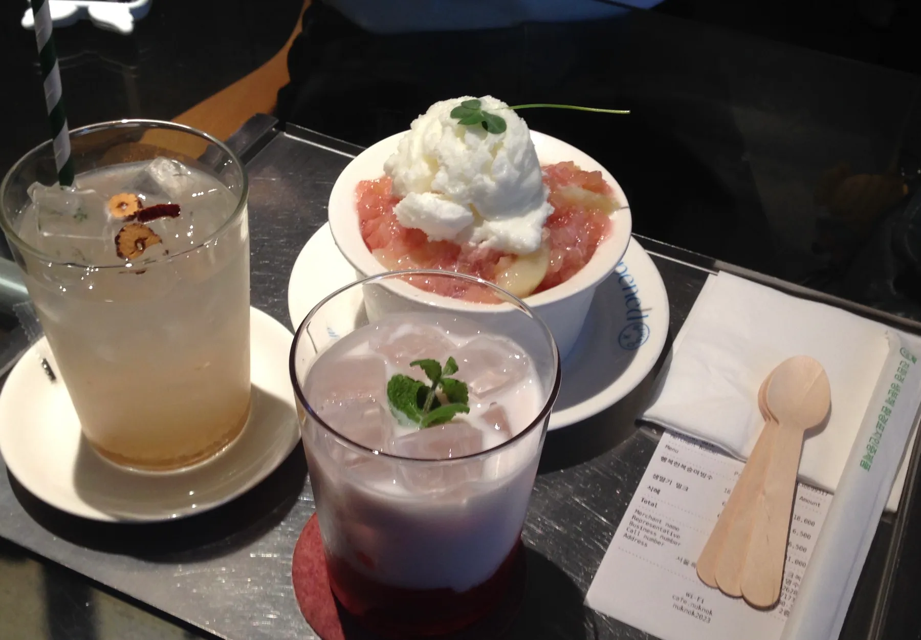 July bingsu collection